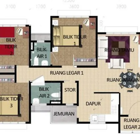 Melinjau Homestay Putrajaya For Islamic Friendly Exterior photo